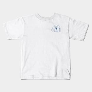 Pocket Logo--Earphone and Book Kids T-Shirt